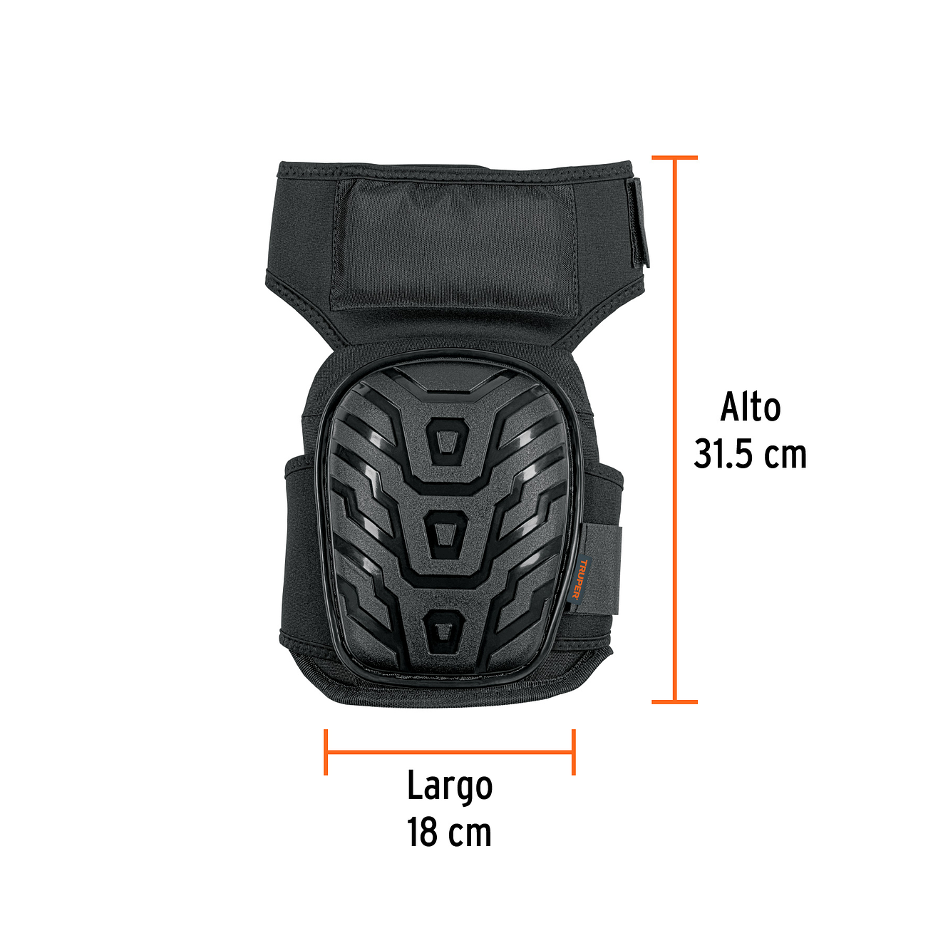 Rodilleras profesionales de pvc Truper 12952 3