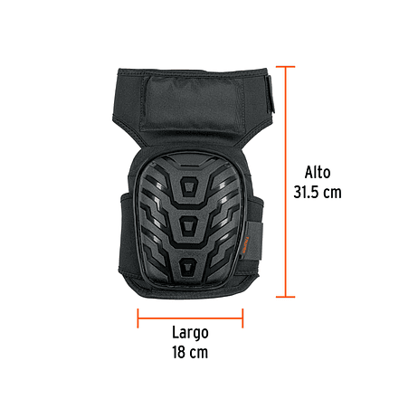 Rodilleras profesionales de pvc Truper 12952 3