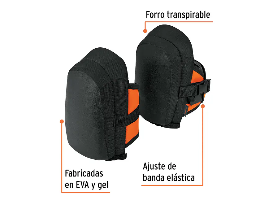 Rodilleras ligeras de neopreno Truper 12951 - Foto 2 | aztools.co