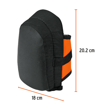 Rodilleras ligeras de neopreno Truper 12951 3