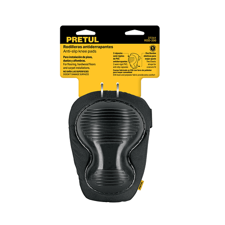 Rodilleras Antiderrapantes Pretul 27241, con Doble Cápsula 3