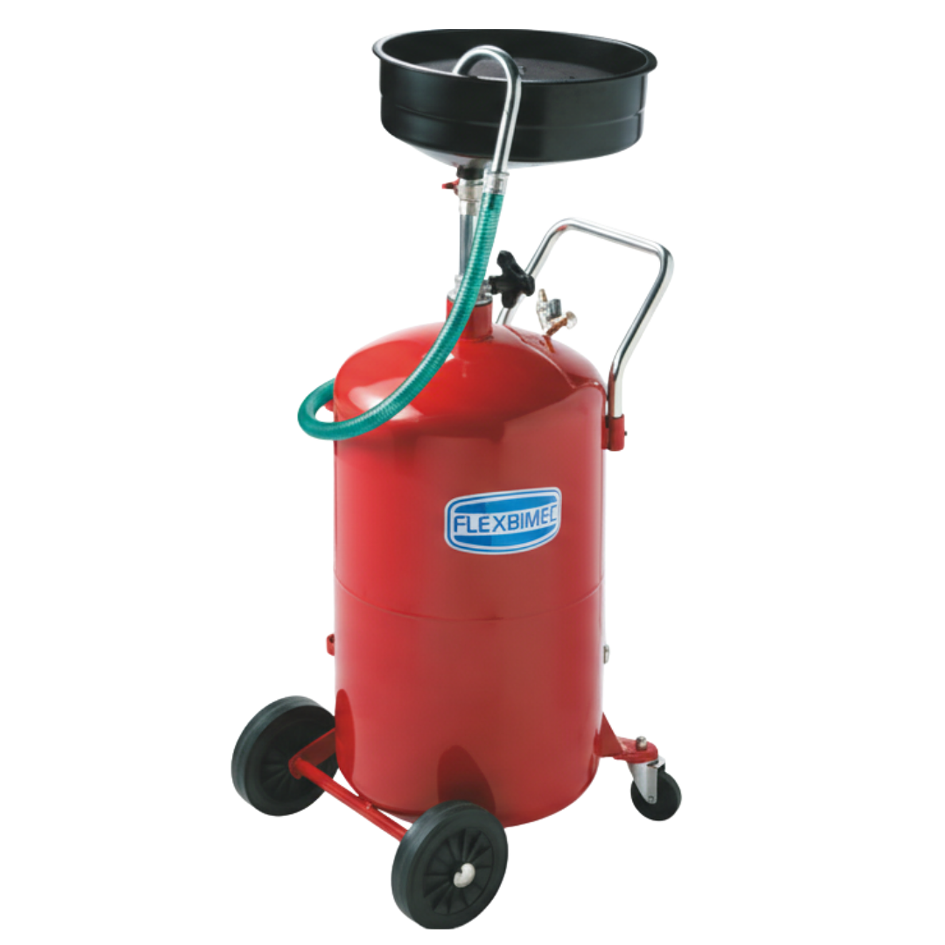 Recolector de Aceite Automotriz FLEXBIMEC 3197 Móvil 80L (Depósito 90L) 1