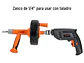 Sonda manual para taladro con  mango, 7.6 m Truper 12280 - Miniatura 4 | aztools.co