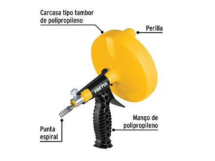 Sonda manual con mango 7.6 m, Pretul  22881 - Foto 2 | aztools.co