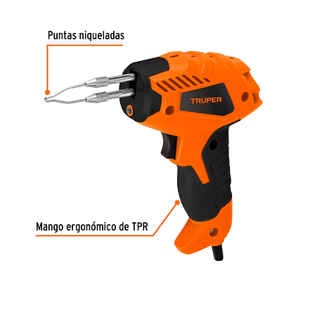 Pistola de Soldar Truper 102142, 40 W, Uso Ligero 3