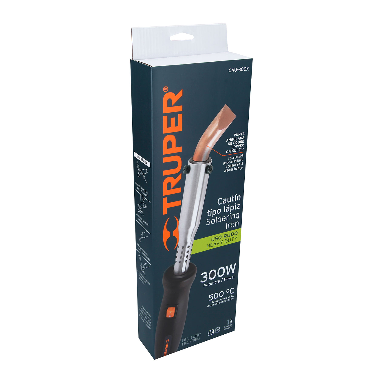 Cautín, tipo lápiz de 300 W, industrial Truper 16792 4