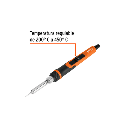 Cautín profesional electronica 25W, Temperatura Regulable Truper 102509 2