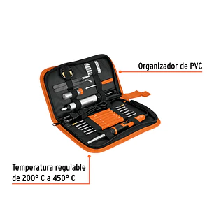 Kit Soldadura Electrónica Truper 102424, con Cautín de 25 W