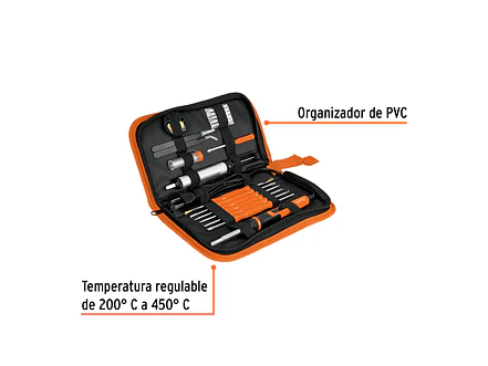 Kit Soldadura Electrónica Truper 102424, con Cautín de 25 W - Foto 2 | aztools.co