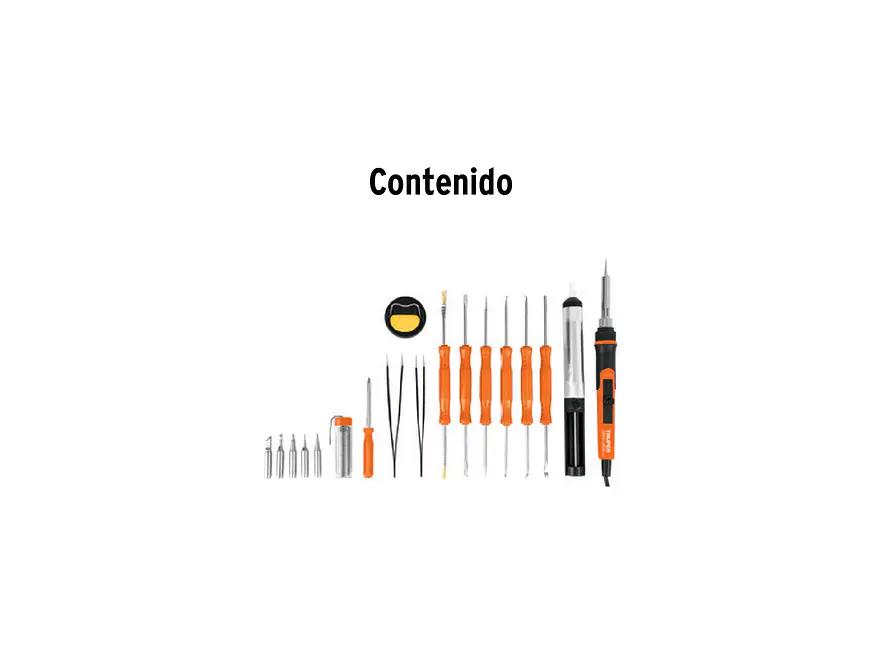 Kit Soldadura Electrónica Truper 102424, con Cautín de 25 W - Foto 4 | aztools.co