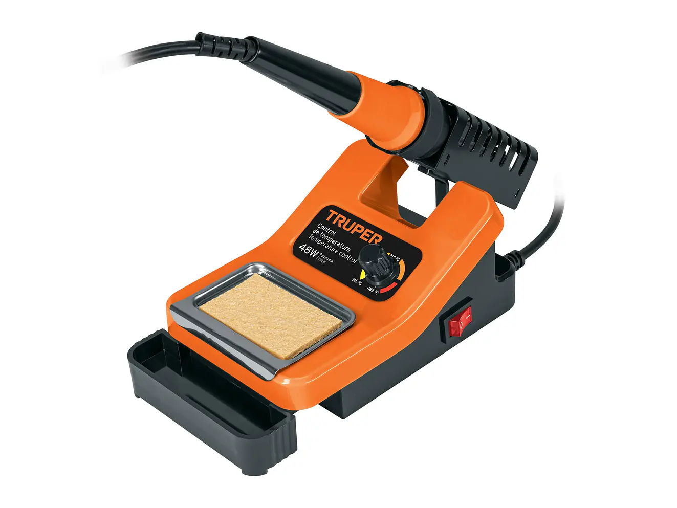 Cautín profesional c/estación para electrónica de 48 Watts Truper 101398 - Foto 4 | aztools.co