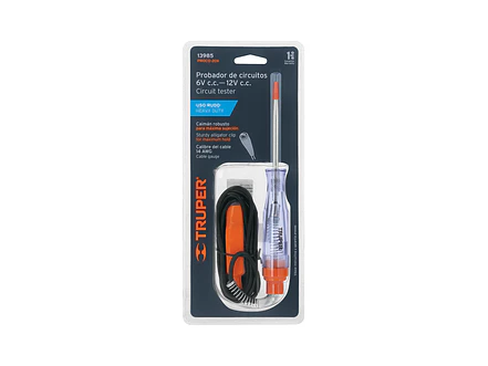 Tester uso rudo 20 cm, con caimán Truper 13985 - Foto 4 | aztools.co