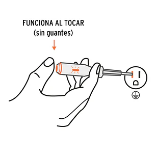 Tester 14 cm, tipo esfero Truper 13988