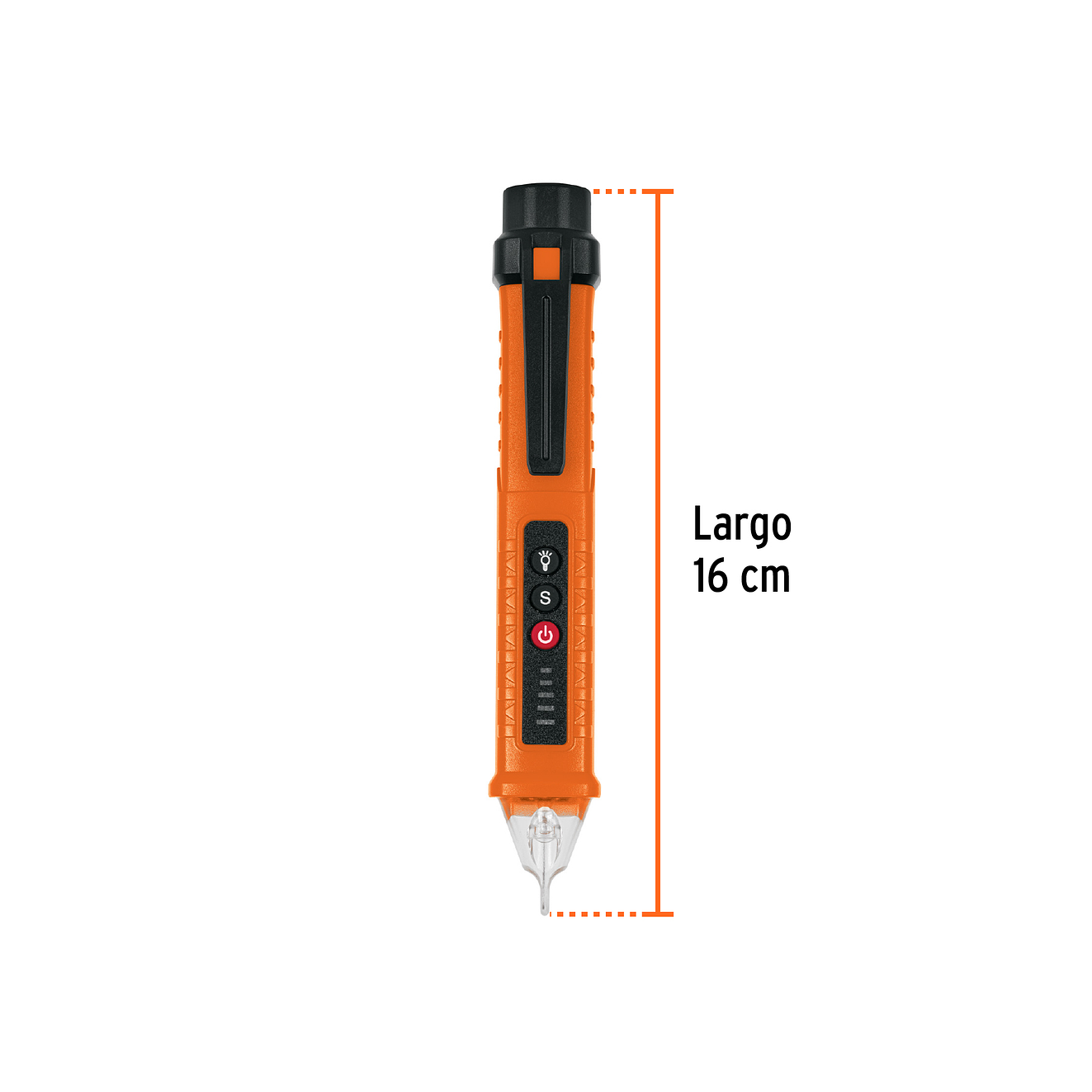 Téster de Tensión sin Contacto Truper 102882, 3 Rangos de Detección 3
