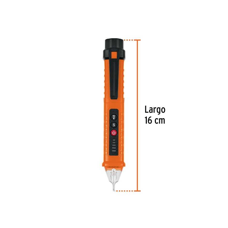 Téster de Tensión sin Contacto Truper 102882, 3 Rangos de Detección 3