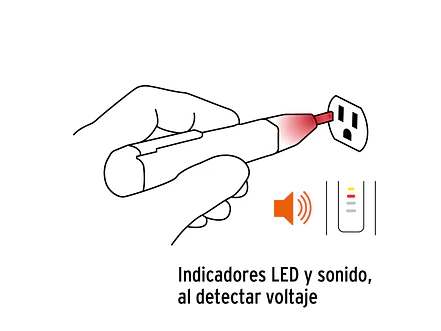 Téster de Tensión sin Contacto Truper 102882, 3 Rangos de Detección - Foto 4 | aztools.co