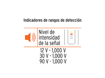 Téster de Tensión sin Contacto Truper 102882, 3 Rangos de Detección - Foto 5 | aztools.co