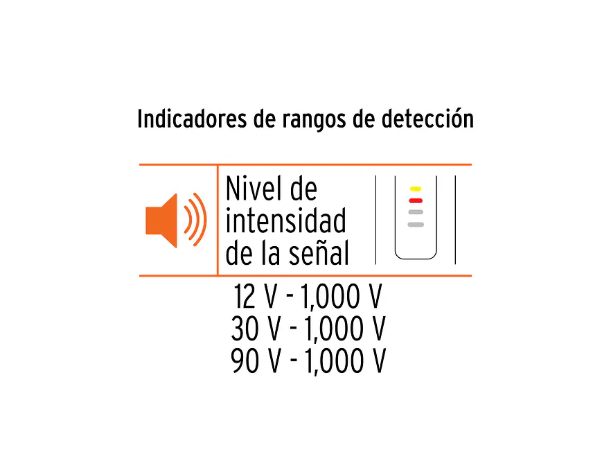 Téster de Tensión sin Contacto Truper 102882, 3 Rangos de Detección - Foto 5 | aztools.co