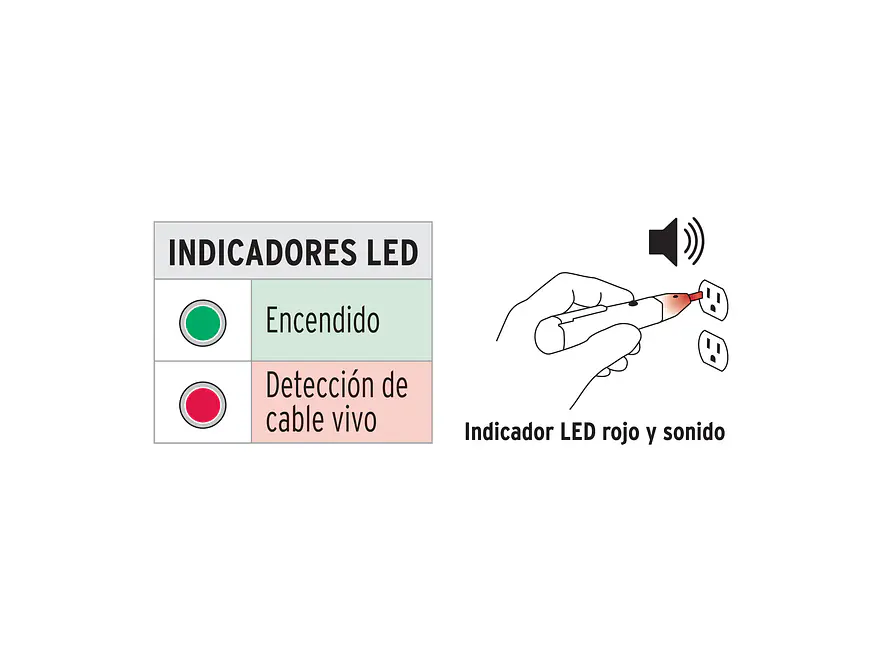 Téster de Tensión sin Contacto Truper 102141, Detección Automática - Foto 2 | aztools.co