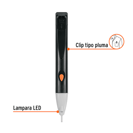 Téster de Tensión sin Contacto Truper 102141, Detección Automática 3