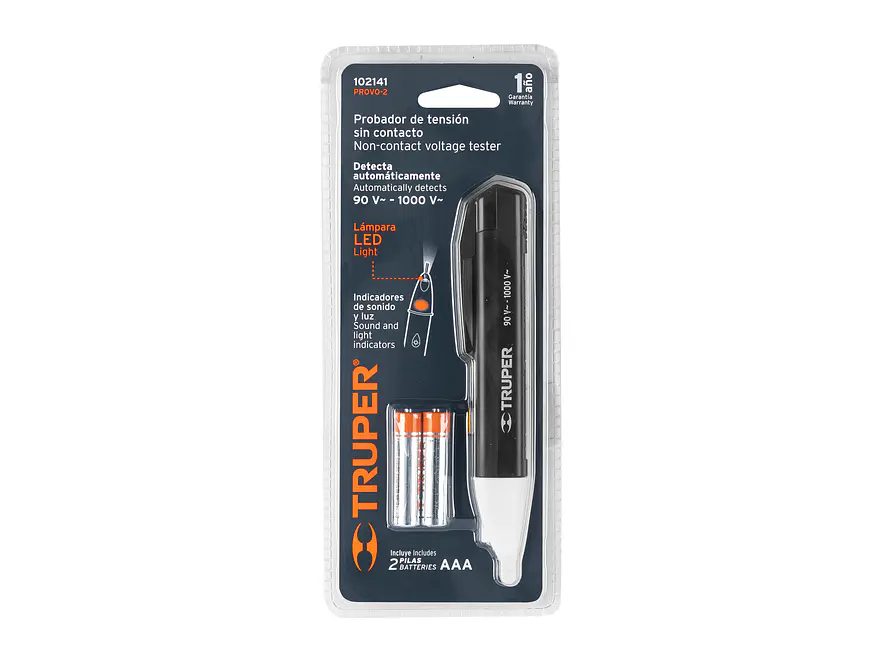 Téster de Tensión sin Contacto Truper 102141, Detección Automática - Foto 5 | aztools.co