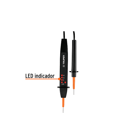 Téster de Tensión y Polaridad Truper 18335, C.A. / C.C. 2