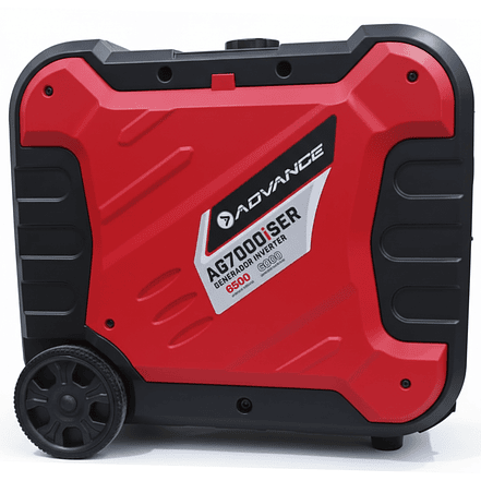 Planta Eléctrica Portátil Inverter ADVANCE AG7000ISER 6500W Gasolina 2