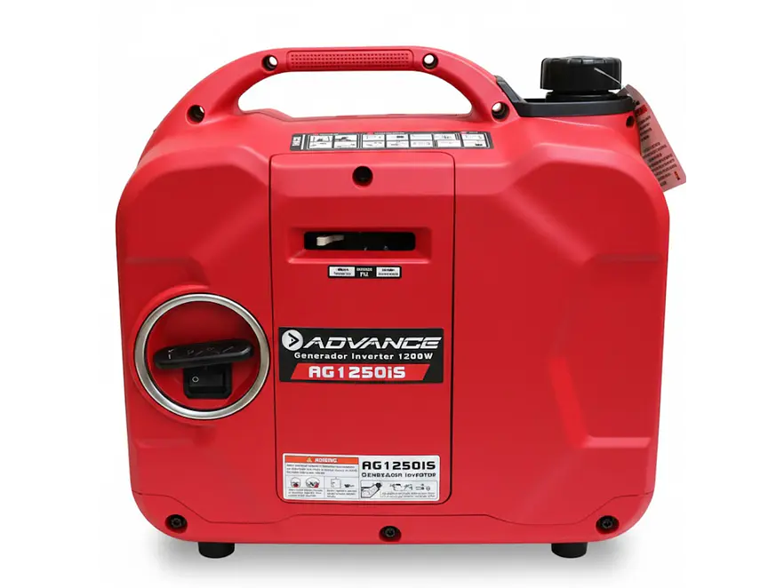 Planta Eléctrica Portátil Inverter ADVANCE AG1250IS 1100W Gasolina - Foto 1 | aztools.co