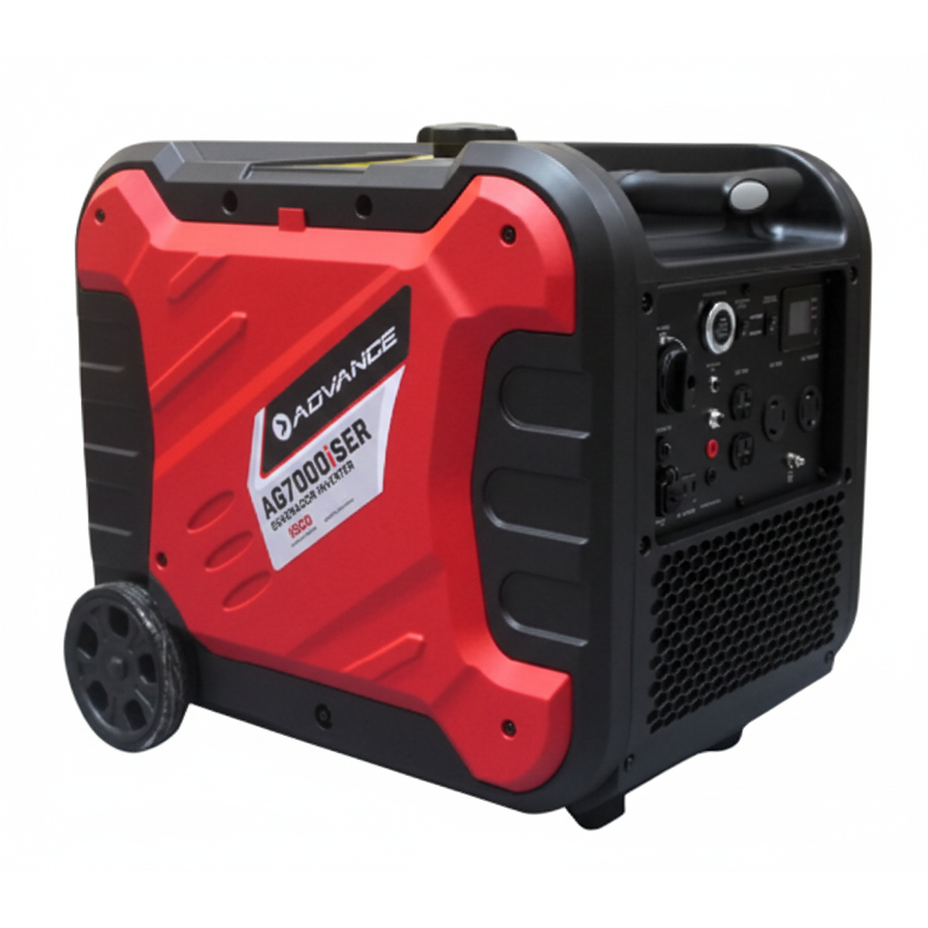 Planta Eléctrica Portátil Inverter ADVANCE AG7000ISER 6500W Gasolina 1