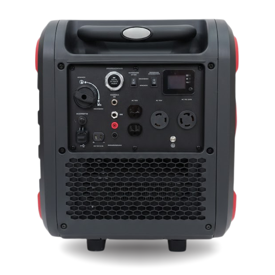 Planta Eléctrica Portátil Inverter ADVANCE AG7000ISER 6000W Gasolina 2