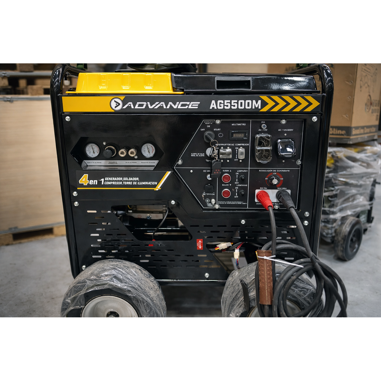 Torre de Iluminación ADVANCE AG5500M 4 en 1 (Planta, Soldador, Compresor) 2