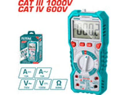 Tester digital 6000 digitos Total TMT47503 - Foto 3 | aztools.co