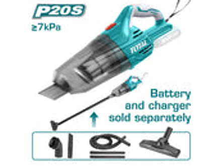 Aspiradora de Mano Inalámbrica 20V TOTAL TVLI2001 (Sin Batería y Cargador) - Foto 2 | aztools.co