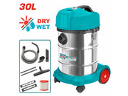 Aspiradora y Sopladora Industrial TOTAL UTVC14301 30L 1400W Húmedo y Seco - Foto 2 | aztools.co