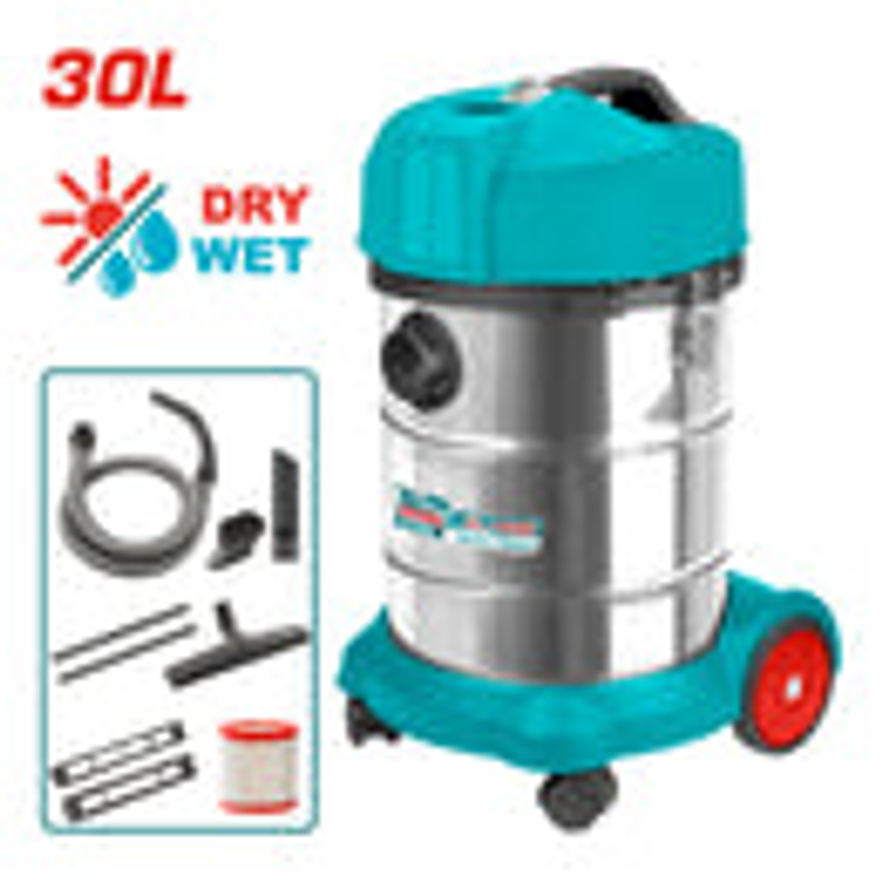 Aspiradora Y Sopladora Para Humedo Y Seco 30L 1400W Incluye Accesorios Industrial Super Total Utvc14301 3