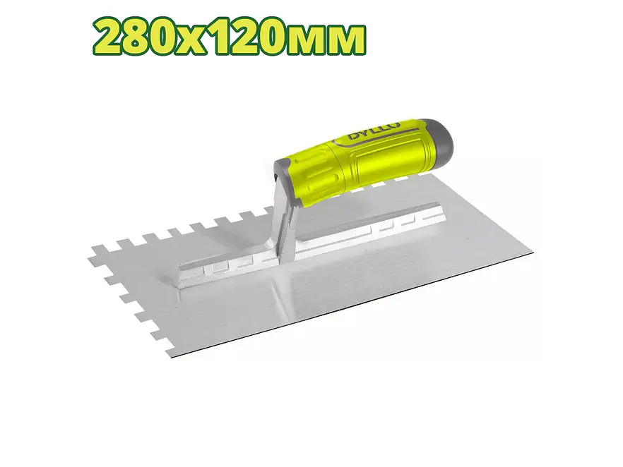 Llana 280 x 120 mm Dentada DYLLU DTPE2912 Mango Plástico - Envío a todo Colombia | aztools.co