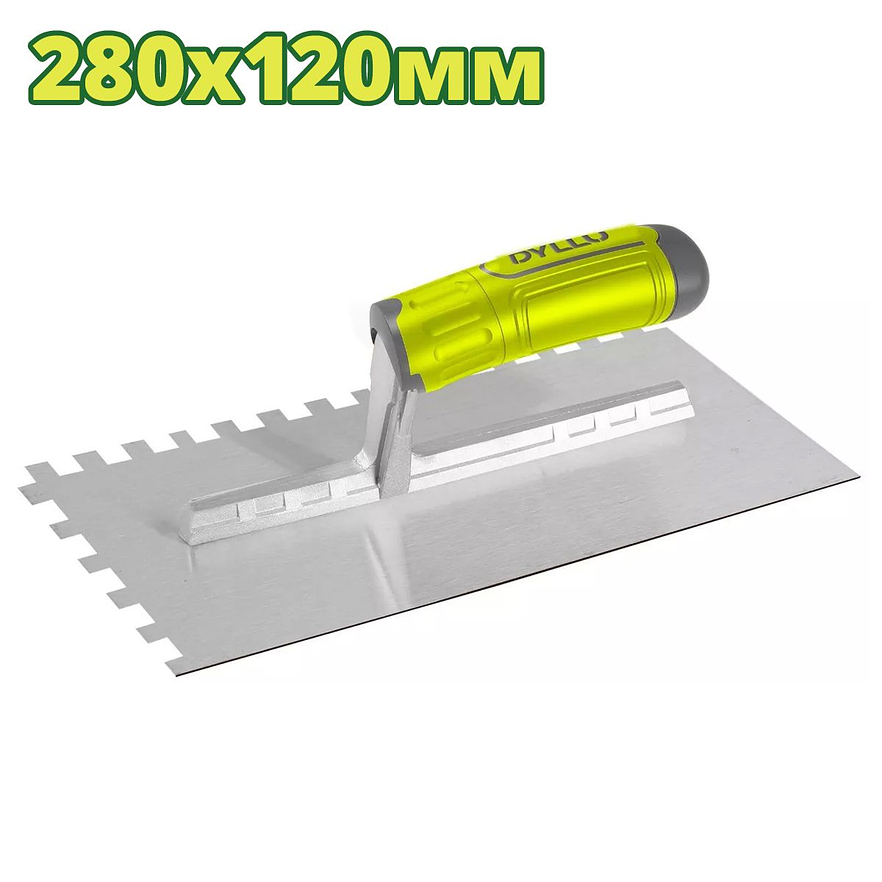 Llana 280 x 120 mm Dentada DYLLU DTPE2912 Mango Plástico - Envío a todo Colombia | aztools.co