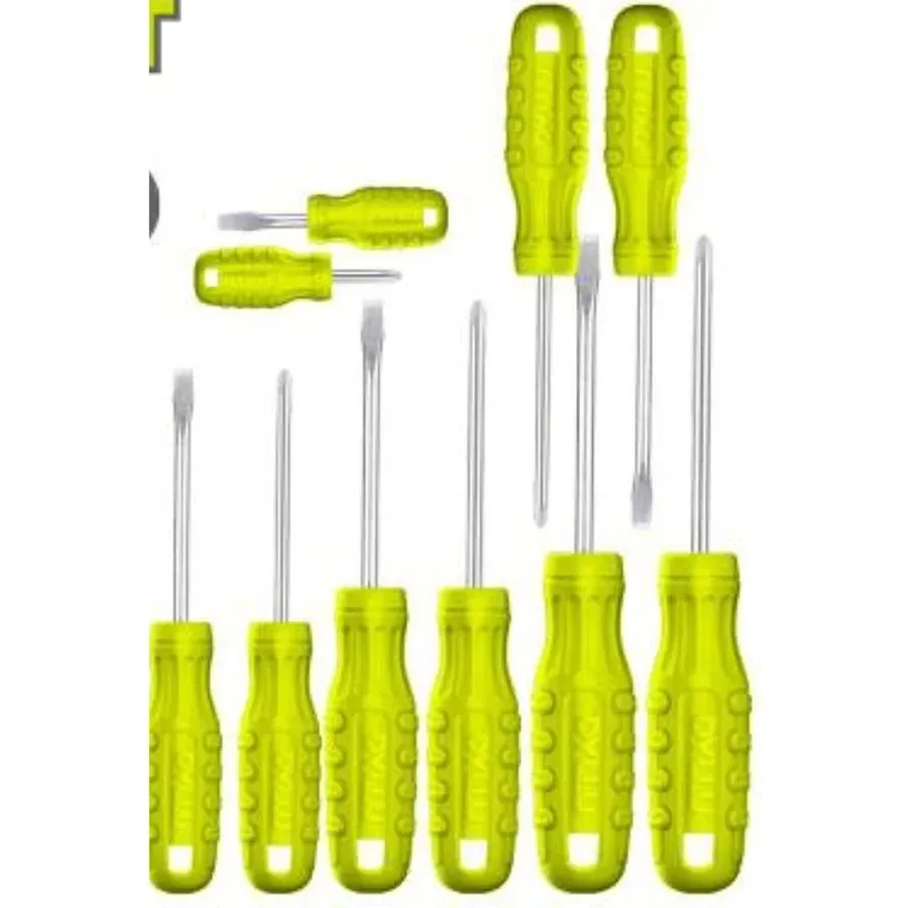 Juego Destornilladores DYLLU DTSS2410 8 Pzs Punta Imantada Extra