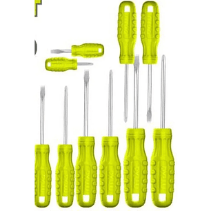 Juego Destornilladores DYLLU DTSS2410 8 Pzs Punta Imantada Extra