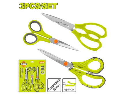Juego de Tijeras DYLLU DTSX4603 3 Pzs - Envío a todo Colombia | aztools.co