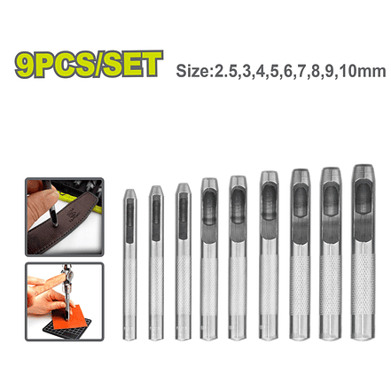 Juego de Punzones DYLLU DTCC7509 9 Pzs