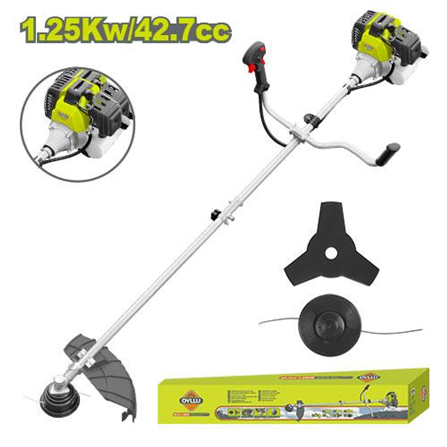Guadañadora a Gasolina DYLLU DTGM2543 2HP 42.7CC - Foto 1 | aztools.co