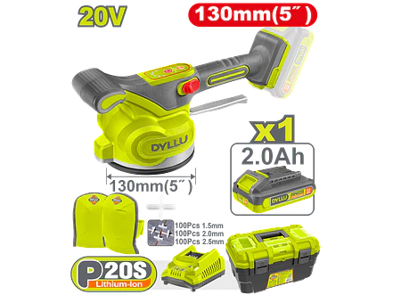 Vibrador de Baldosa Inalámbrico DYLLU DTQX0120 20V Cap 50Kg - Foto 1 | aztools.co
