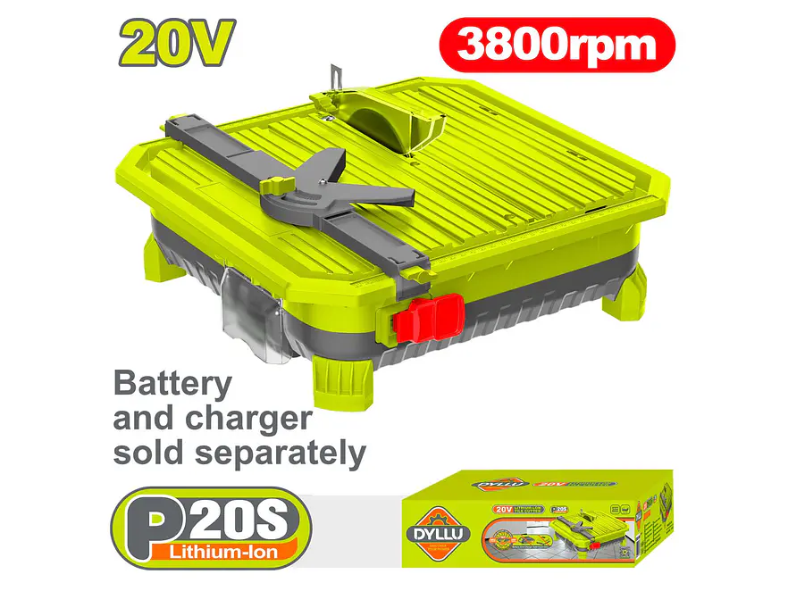 Corta Baldosa 20V DYLLU DTUU1501 Batería y Cargador No Incluidos - Envío a todo Colombia | aztools.co