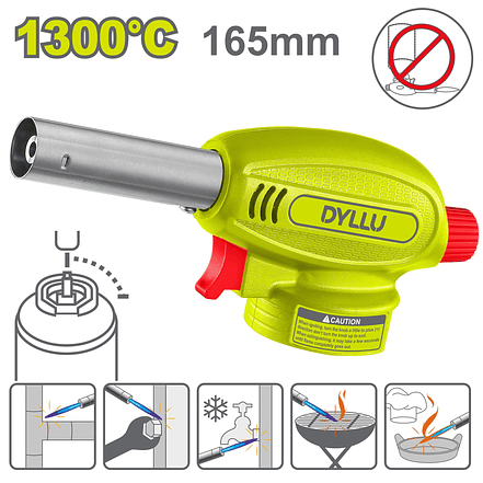 Pistola de Gas DYLLU DTFG1602 Alta Potencia