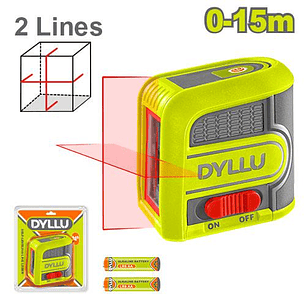 Nivel Láser DYLLU DTLE1M03 0-15m Luz Roja