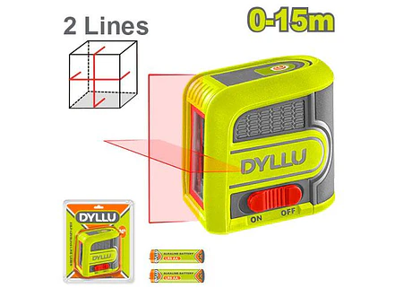 Nivel Láser DYLLU DTLE1M03 0-15m Luz Roja - Envío a todo Colombia | aztools.co