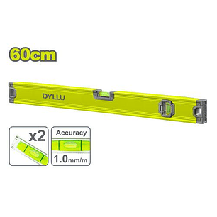 Nivel de Aluminio DYLLU DTSL2G60 Longitud 60cm