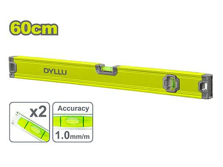 Nivel de Aluminio DYLLU DTSL2G60 Longitud 60cm - Envío a todo Colombia | aztools.co