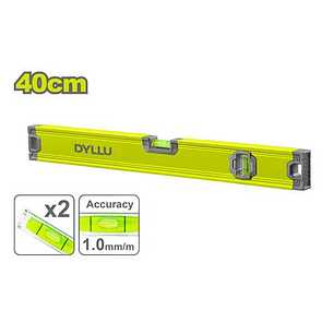 Nivel de Aluminio DYLLU DTSL2G40 Longitud 40cm